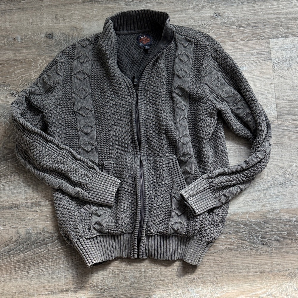 Moonshine Men's Gray Sweater sz l
